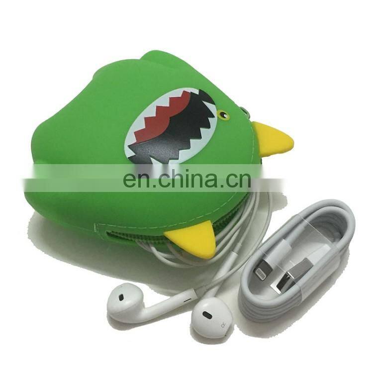Bulk Wholesale Animal Shape Key Holder Wallet Custom Clutch Mini Women's Silicone Coin Purse