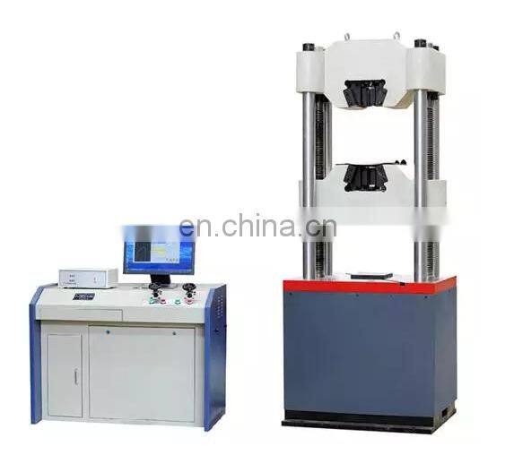 Elevator Steel Rope Hydraulic Universal Testing Machine 600 kN 60 Ton Servo Computer Control Tensile Tester Equipment