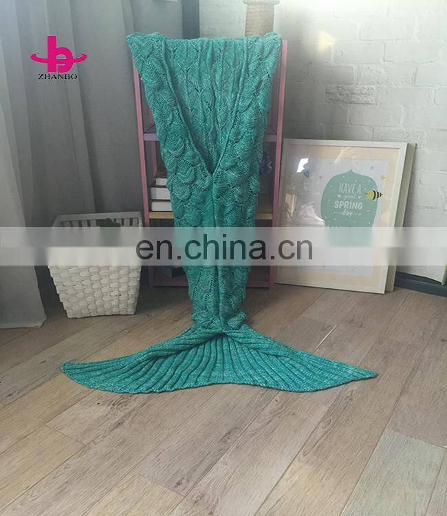 2018 Colorful pineapple print jacquard coral fleece blanket