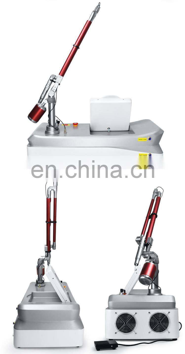 Portable Q-Switched 755 Pico Tattoo Removal Skin Rejuvenation Beauty Machine For Salon Use