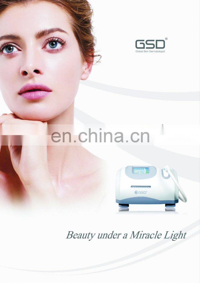 GSD NEW ipl permanent hair epilator face lift skin rejuvenation machine