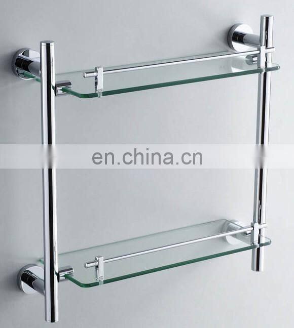 China high quality flat tempered safety glass shelf