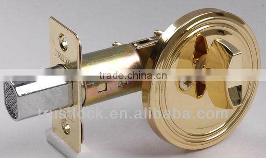 7303PB:One Side Deadbolt lock with Zinc Alloy Latch