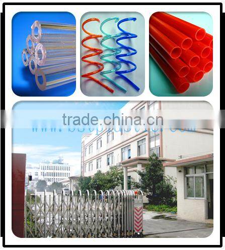 Different types of plastic pipe C shape