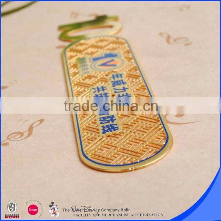 Funny bookmark with logo printing for book