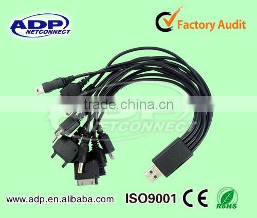 Protable Multi Charge USB Mobile Cable Data Cable