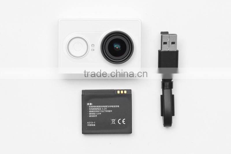 16MP CMOS Sensor Ambarella A7LS Processor MP4 Format Xiaomi Yi Sport Camera 1080P@60FPS 720P@120FPS with WiFi and Bluetooth 4.0