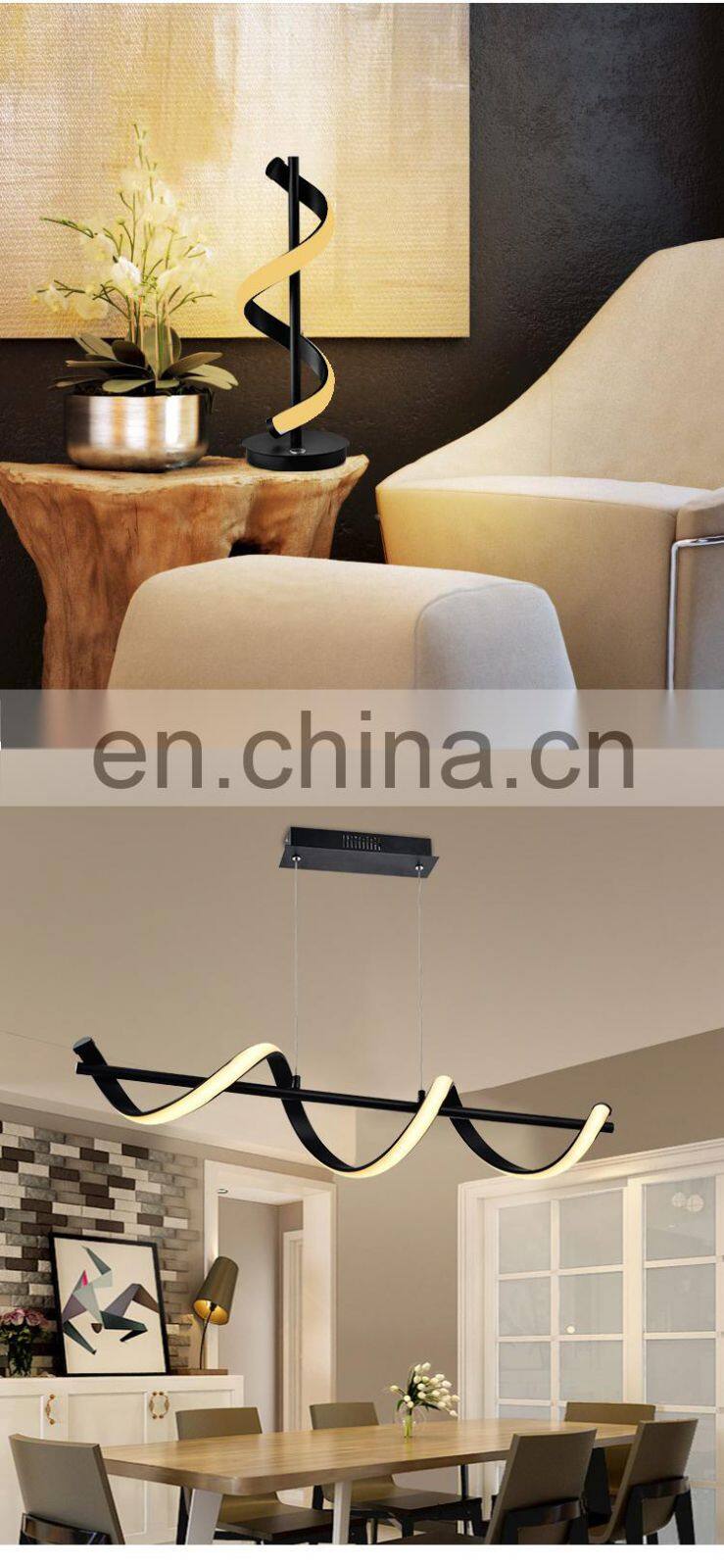 HUAYI High Quality Modern Minimalist 24Watt Floor Lighting Bedroom Led Aluminum Standing Floor Lamp