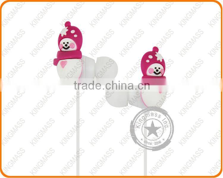2015 Newest Products cute custom design earbuds with logo cheap goods from china