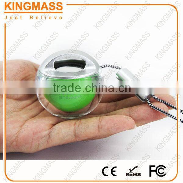 Portable active wireless flash led light mini speaker 2015 mobile phone accessories