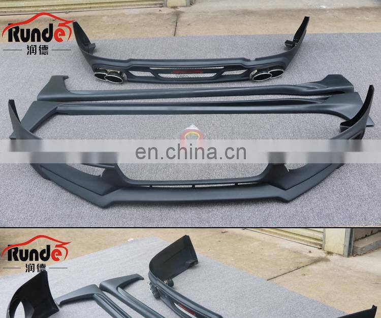Runde ABS Material Old Audi A5 Four Door Modified Small Bodykit A5 Two Door Front Rear Lip Side Skirt For 2013-2016 Audi A5 bodykit