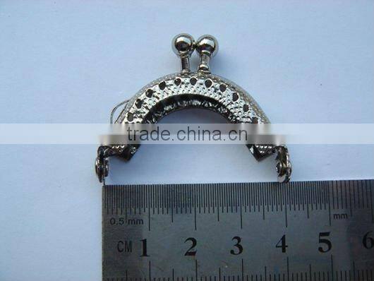 Metal Coin Purse Frame With Sewing Holes