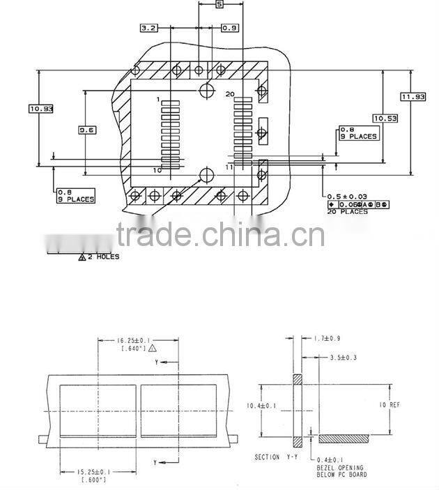 2.5G 1310nm 20Km SFP Transceiver with Hot-pluggable SFP footprint