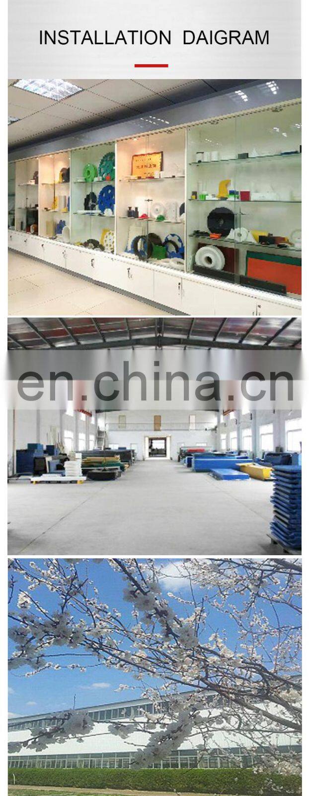 Heavy duty and light duty floor mats crane foot bearing support HDPE stabilizer crane leg protection pad