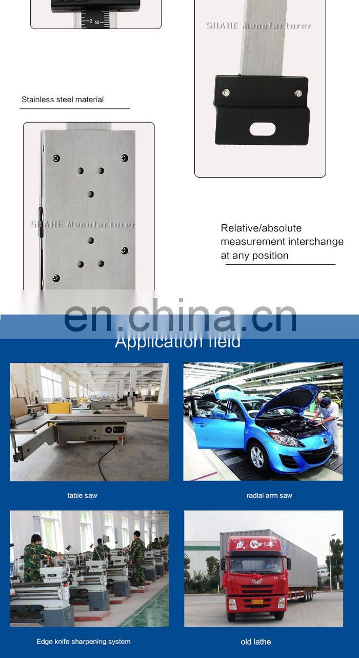 0-100mm/4'' high quality vertical digital linear scale with Digital Readout DRO Display electronic linear scale