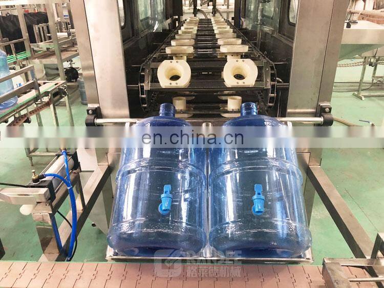PLC control automatic 5 gallon water bottling machine 20 liter 5 gallon bucket water bottle filling machine