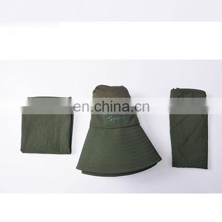 Amazon Topsale Waterproof Quick-dry Breathable Wide Brim Boonie Hat Bucket Sun Hat With Face And Neck Cover