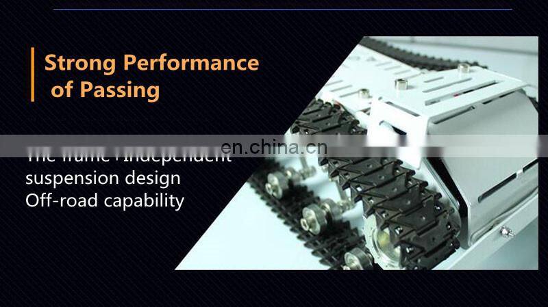 cheap education metal tracked robot tracks platform with remote control