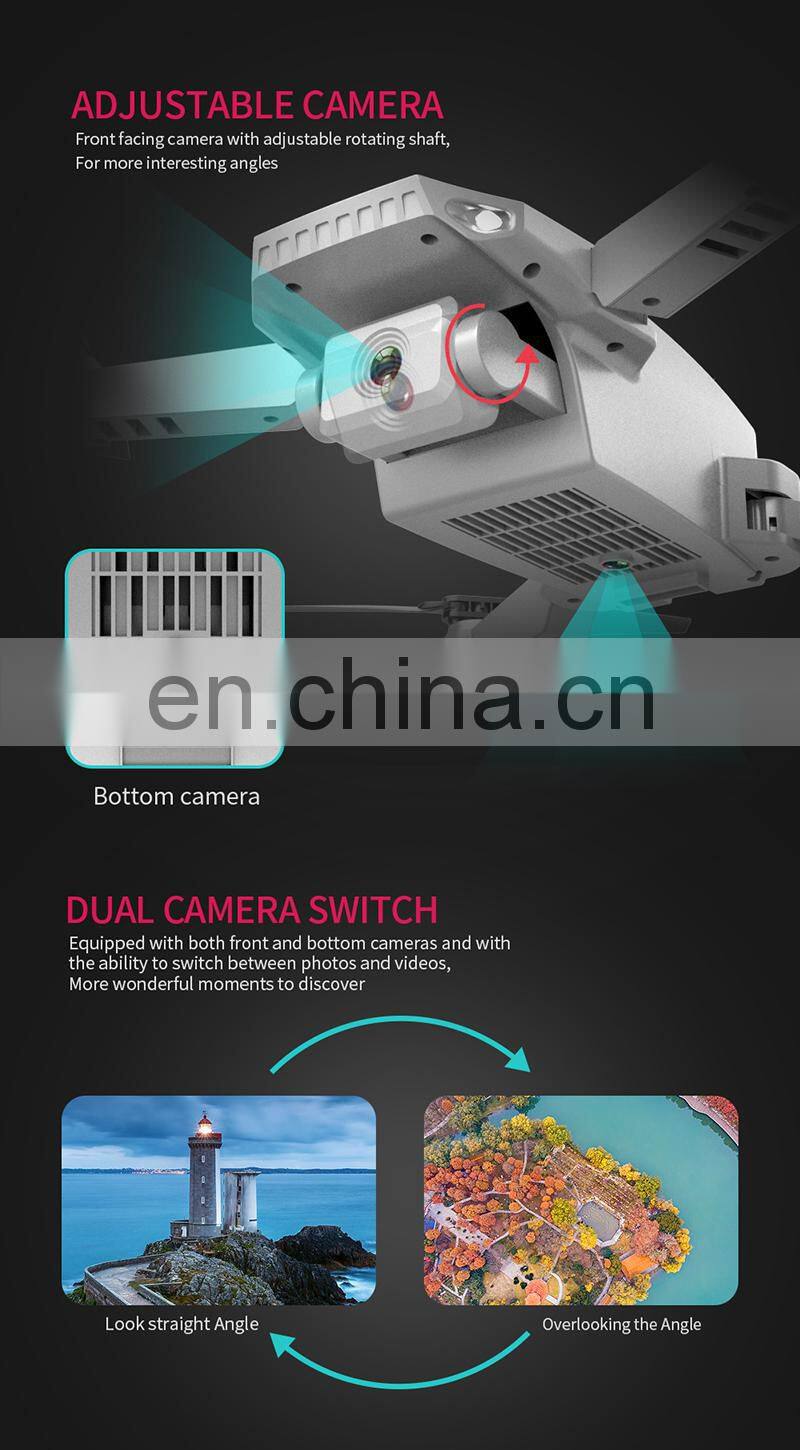 2021 New Tecnologia 4K HD Aerial Camera Quad copter R12 Radio Control Cheap Mini Drones