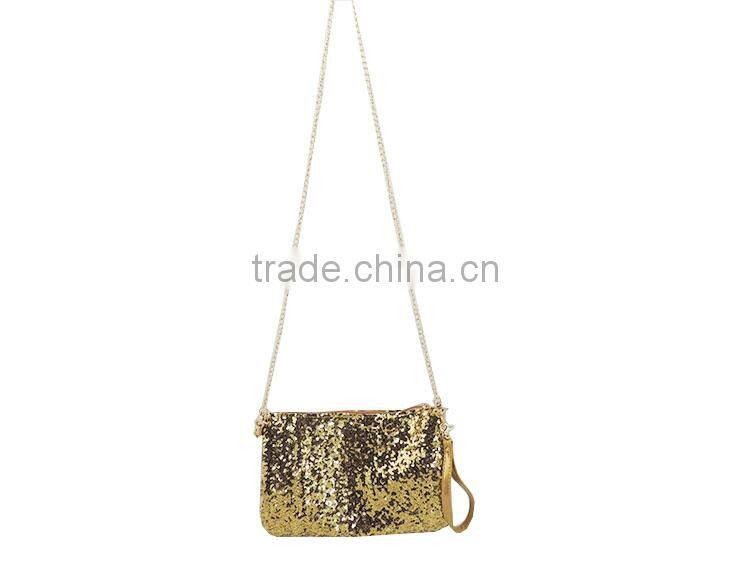 wholesale fashion ladies shiny sequin evening party bag