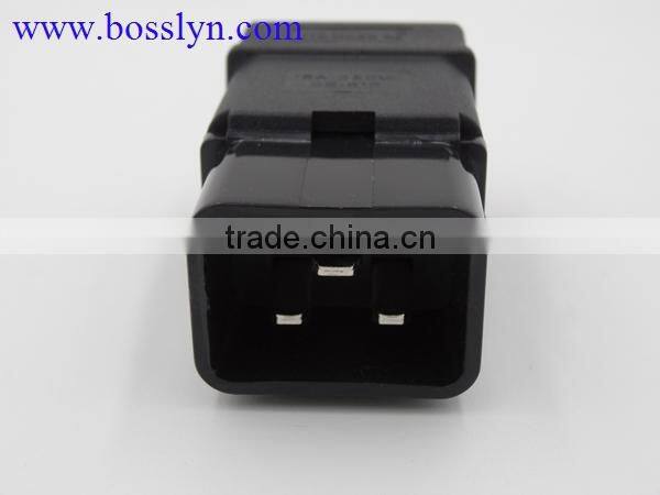 OEM most popular hollow pin for non rewirable plugs C13C14C19C20