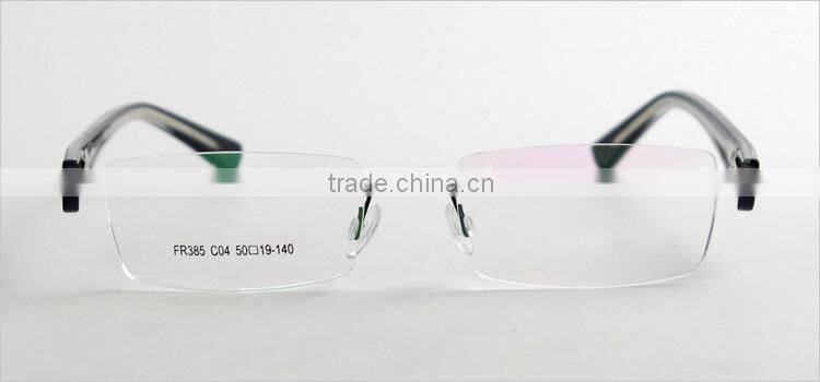 2014 women's rimless optical eyeglasses frame