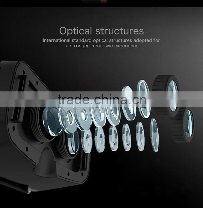 2016 latest virtual reality headset 3D VR box/ 3d video glasses player Google player CX-V3