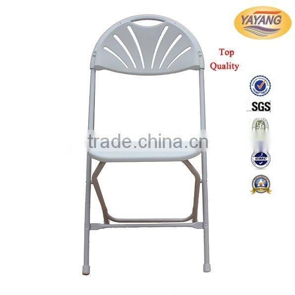 Foshan high quality white folding resin wedding and event chair for sale