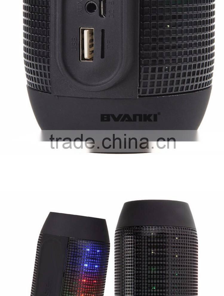 Wholesale alibaba new products 2016 With LED light Outdoor Flashing sports wireless portable car mini bluetooth speaker