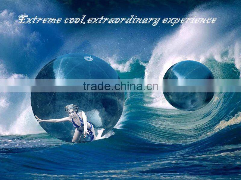 Customized 0.9mm pvc giant inflatable ball inside inflatable water walking balls