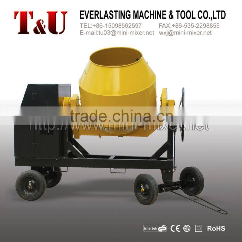 portable mini diesel gear ring concrete mixers concrete mixer for sale