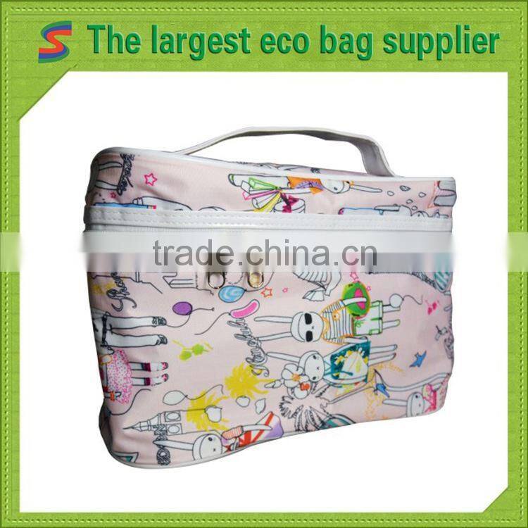 Promotional clear pvc cosmetic bag