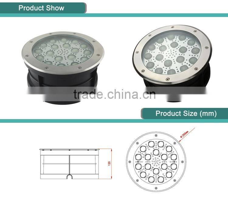 YD IP68 underground led light outdoor using high quality CE FCC UL CQC