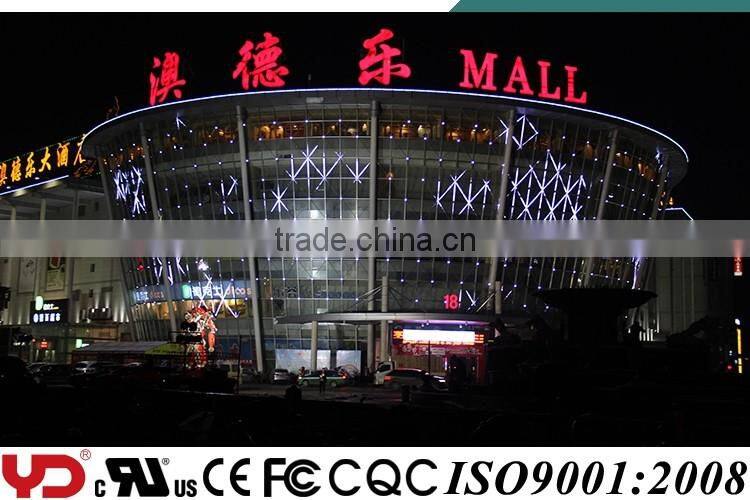 YD IP68 waterproof led rgb outdoor lights FCC CE UL approved