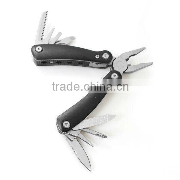 Combination plier with black handle