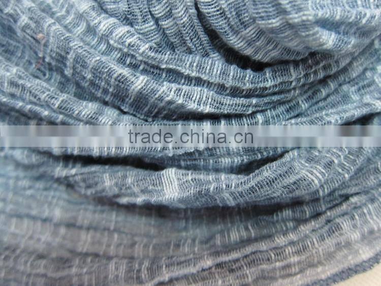 Japan Korean Quality Fashion Ladies Retro Plain Linen Cotton Pashmina Scarf