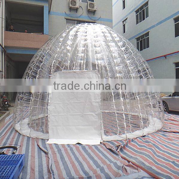 cheap air sealed inflatable lawn tent/ inflatable transparent tent/ inflatable globe tent