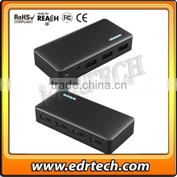 Hi-speed usb 2.0 7 port usb hub with Aluminum enclosure