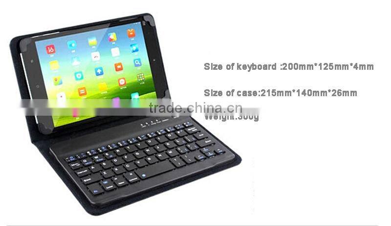 Leather stand cover bluetooth Keyboard for tablet YNK-32