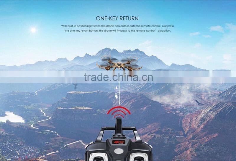 2016 WIFI FPV 0.3MP Camera APP/Transmitter Dual Mode Altitude Hold 3D Flip RC Quadcopter RTF