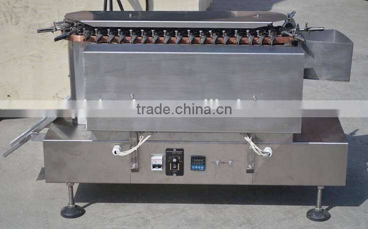 Automatic yakitori chicken grill machine, rotary bbq grill machine, kebab making machine