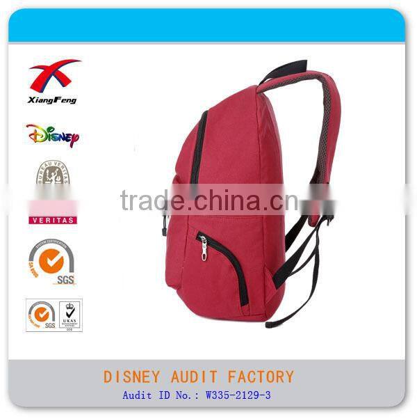 High Quality Waterpoof red backpack bag