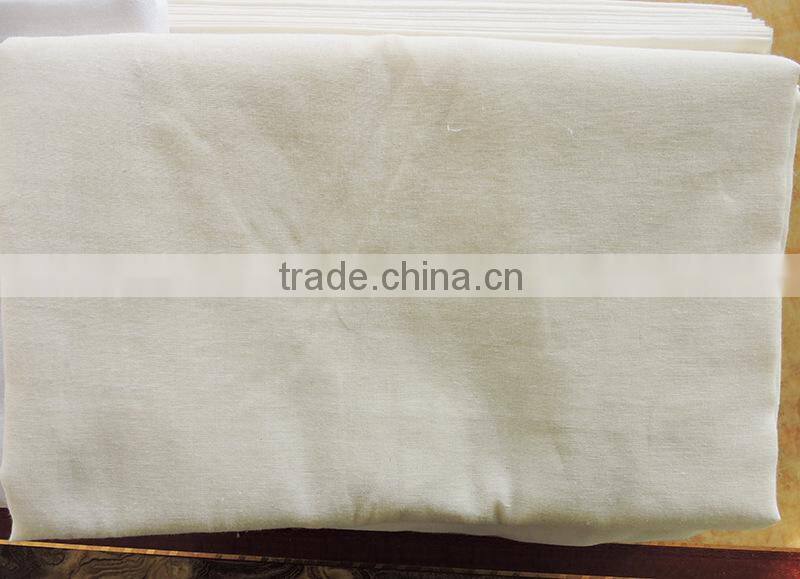 100% Cotton White Grey Fabric