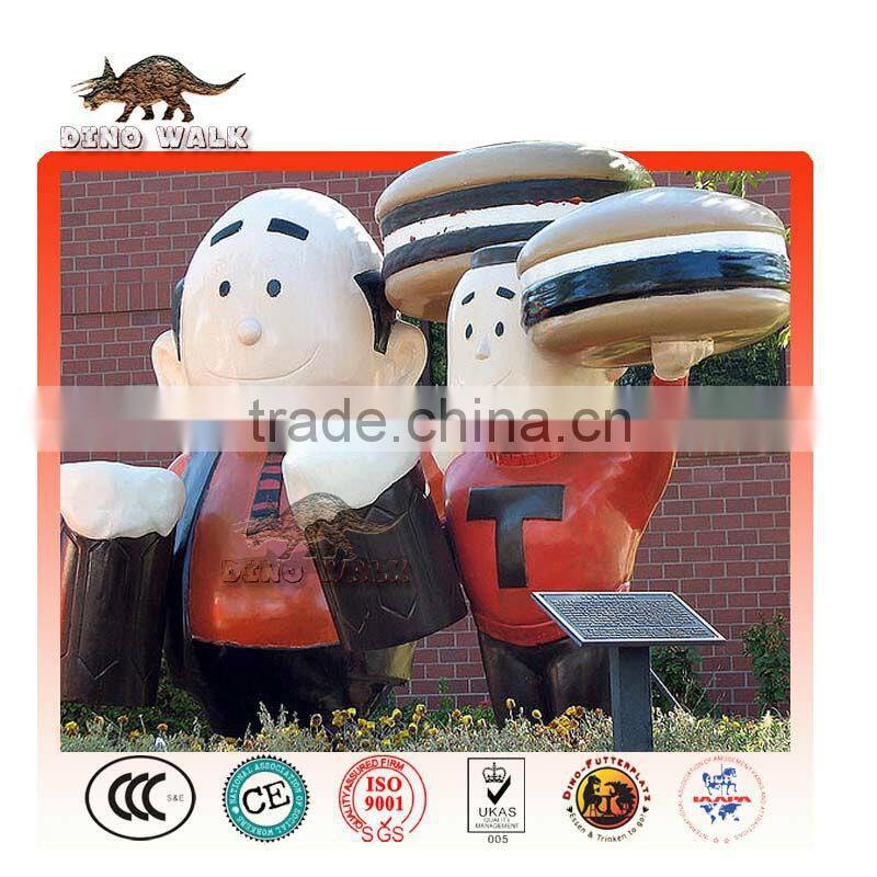 Customized Fiberglass Cartoon Figure