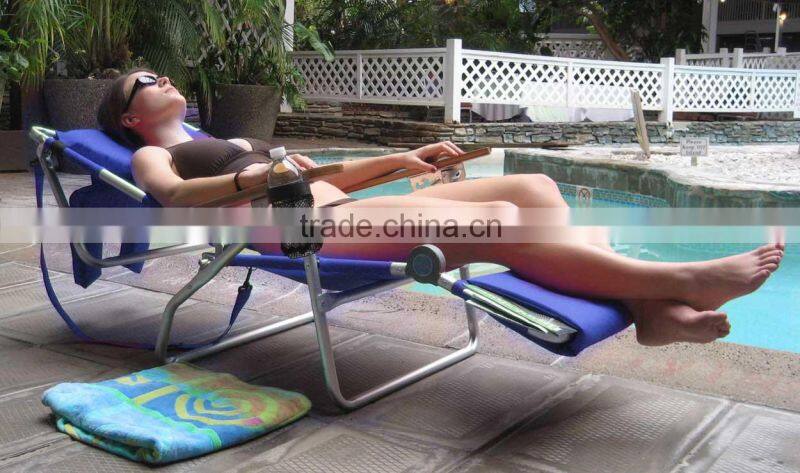 lay face down beach folding lounger