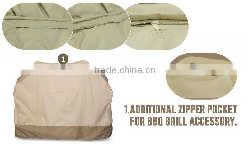 Waterproof fabric XS, S, M, L, XL, XXL bbq grill flat cover rain cover