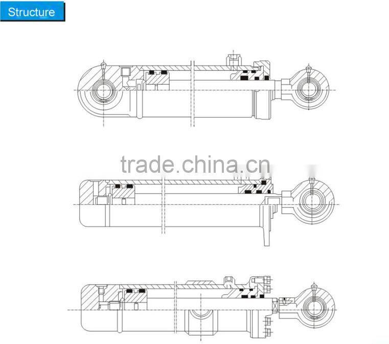 HSG Hydraulic Cylinder/Steel High Technology Hydraulic Cylinder/Cheap Hydraulic Cylinders