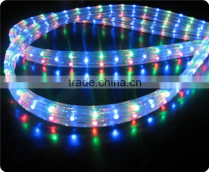 10*20MM 108leds 50m 220V RGB LED Rope Light Flat