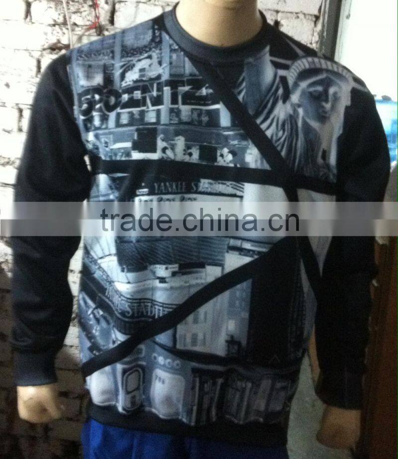 2014 SPRINT FASHION Pakistan supplier man zipper up hoody jacket with graphic print, mens winter cheap wholesale hoodie