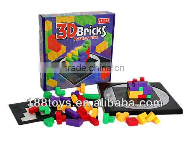 plastic puzzle series 3D bricks game